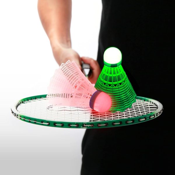 Glow-in-the-Dark Shuttlecocks
